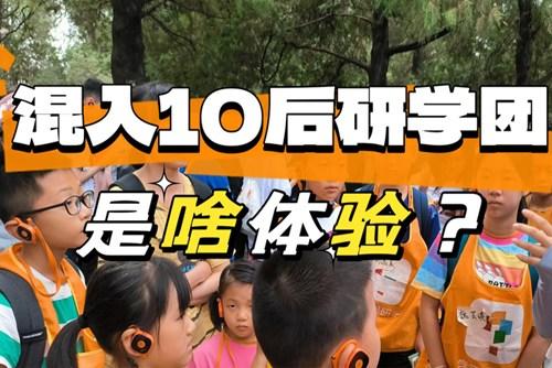 90后大齡兒童混進10后研學團，被教育了……